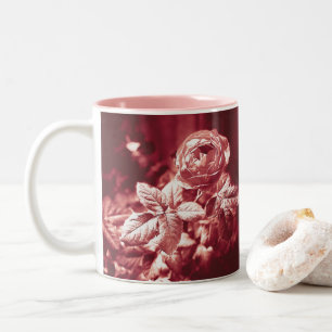 Fruity Parfuma Rose - Two-Tone Coffee Mug
