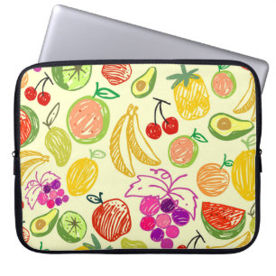 Fruity Pattern Laptop Sleeve