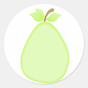 Fruity pear stickers