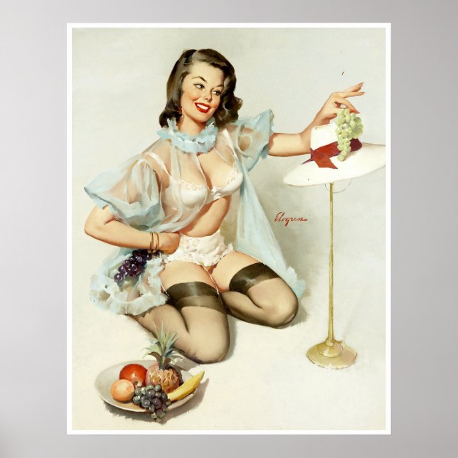 Fruity pin up poster (Front)