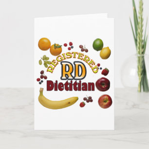 FRUITY RD - REGISTERED DIETITIAN CARD