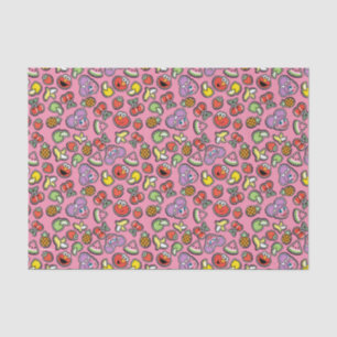 Fruity Sticker Elmo & Abby Cadabby Pattern Tissue Paper