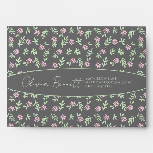 Fruity theme envelope (Front)