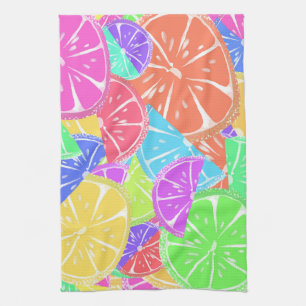 Fruity Tutti Colourful Fruit Slices Tea Towel