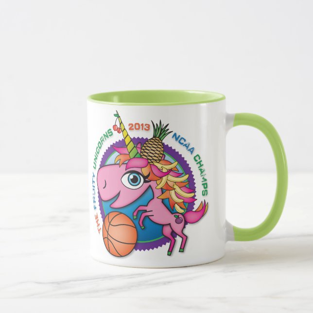 Fruity Unicorn Coffee Mug (Right)