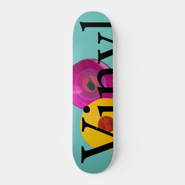 Fruity vinyl gn skateboard (Front)