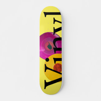 Fruity vinyl y skateboard