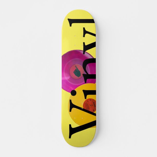 Fruity vinyl y skateboard (Front)