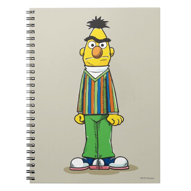 Frustrated Bert Notebook (Front)