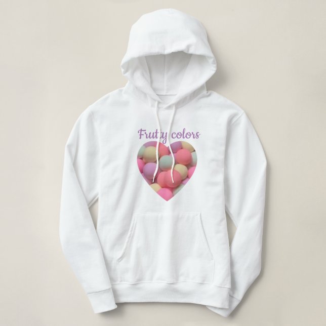 Frutty colours  hoodie (Design Front)