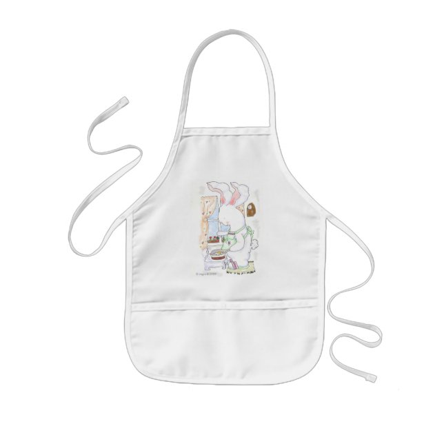 fry bunny kids apron (Front)