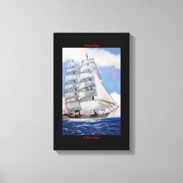Fryderyk Chopin Canvas Print (Front)