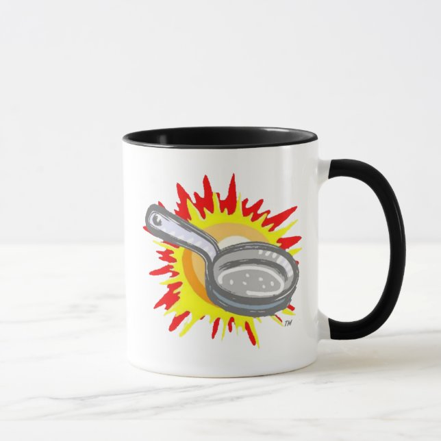 Frying Pan Gurl Frying Pan Mug (Right)