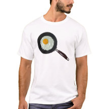 Frying pan with sunny side up egg