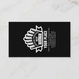 Frying Potato Business Card