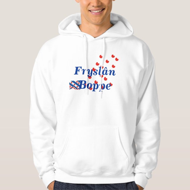 Fryslân Boppe Friesland Hoodie Sweatshirt (Front)
