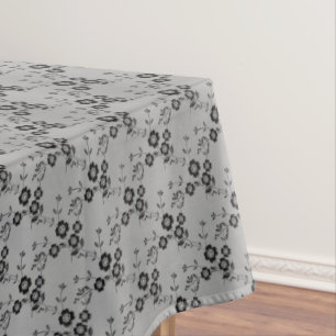 FS Style 1-Silver-52x70 COTTON TABLECLOTH