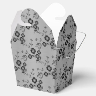 FS Style 1-Silver-PARTY FAVOR BOXES, take out Favour Box