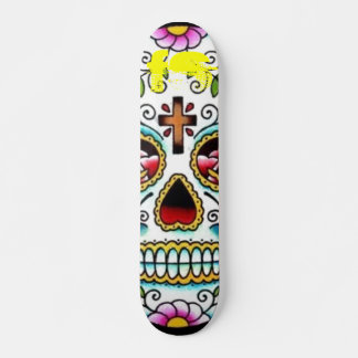 FS sugar skull skate board