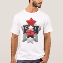 FSF 'Stacked Stars' logo Basic White