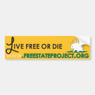 FSP Bumper Sticker - Live Free or Die