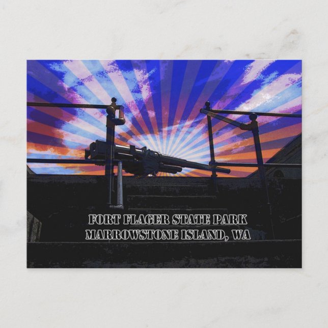 Ft Flagler State Park Postcard (Front)