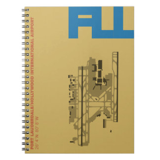 Ft. Lauderdale Airport (FLL) Diagram Notebook