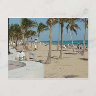 Ft Lauderdale Beach Postcard