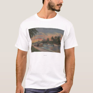 Ft. Lauderdale, FL - New River View & Andrews T-Shirt
