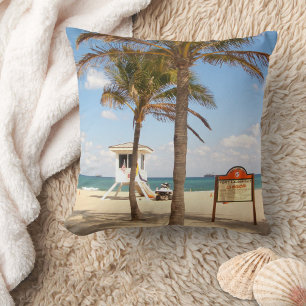 Ft Lauderdale Florida Beach - Lifeguard Cushion