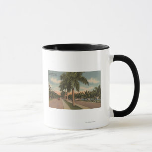 Ft. Lauderdale, Florida - View of Las Olas Mug