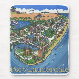 Ft Lauderdale Mouse Mat