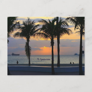 Ft. Lauderdale Sunrise Postcard