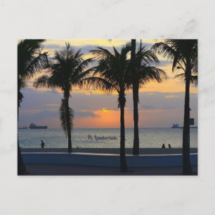 Ft. Lauderdale Sunrise Postcard