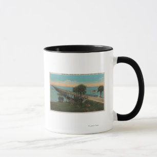 Ft. Myers, Florida - View of Tamiami Trail Bridg Mug