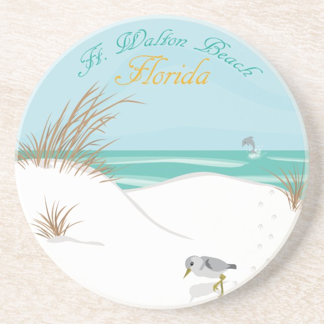 Ft. Walton Beach (Florida) Coaster (Front)