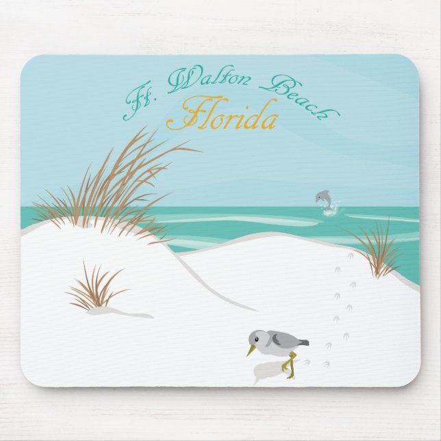Ft. Walton Beach (Florida) Mouse Mat (Front)