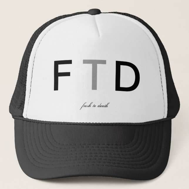 FTD TRUCKER HAT (Front)