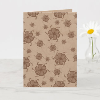 FTF Monochrome 5x7 Blank Card in Earth Tones