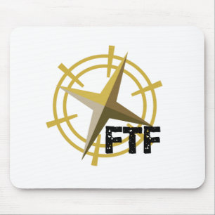 FTF with compass Mouse Mat