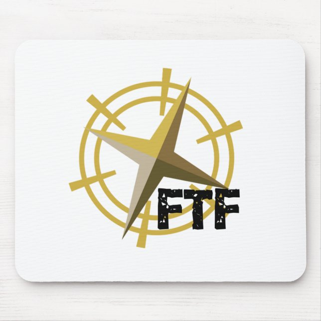 FTF with compass Mouse Mat (Front)