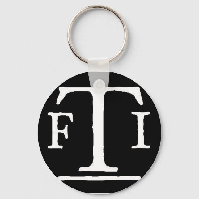 FTI logo 2 Key Ring (Front)