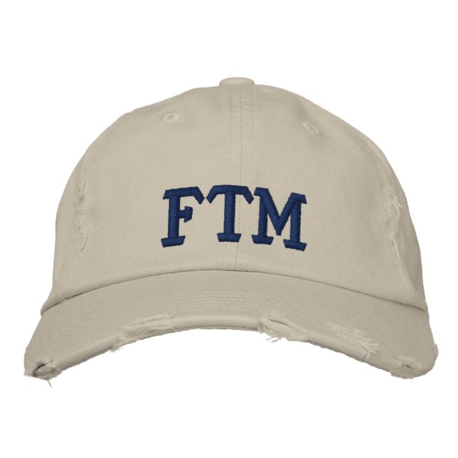 FTM EMBROIDERED HAT (Front)