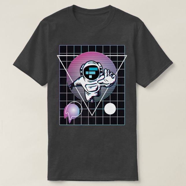 FTX Token Astronaut  T-Shirt (Design Front)