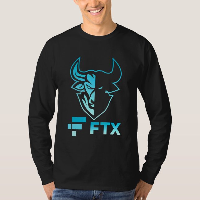 FTX US Crypto Cryptocurrency FTX coin token T-Shirt (Front)