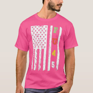 FU45 Vintage American Flag Resist Protest Gift T-Shirt