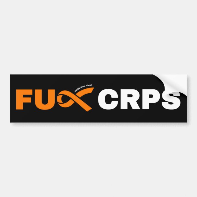 FU CRPS BUMPER STICKER (Front)