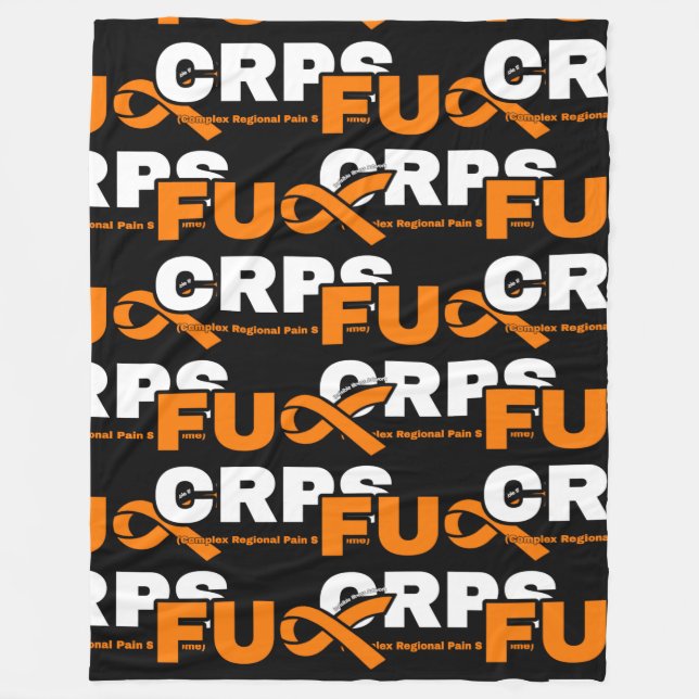 FU CRPS FLEECE BLANKET (Front)