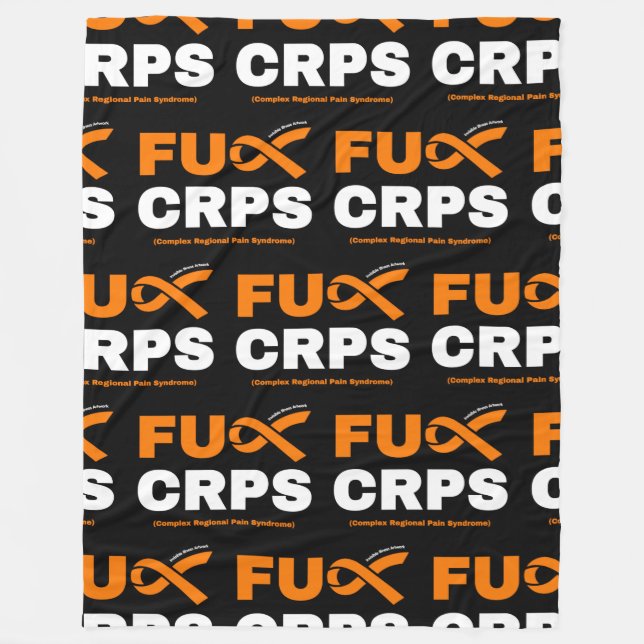 FU CRPS FLEECE BLANKET (Front)