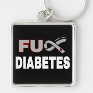 FU Diabetes Key Ring